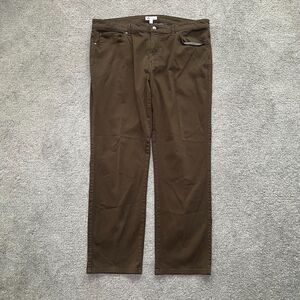 Peter Millar Pants Men Size 36 (38x29) Ultimate Sateen Five-Pocket Chino Brown